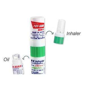 Poy-Sian Menthol Aromatherapy Nasal Inhaler with Cooling Essential Oils - Image 2